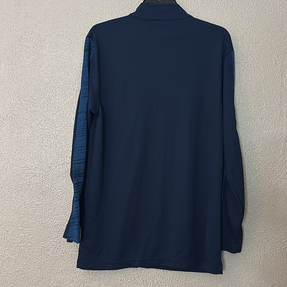 Mens NFL Seattle Seahawks Quarter Zip Shirt, Medium, Blue - Picture 5 of 5